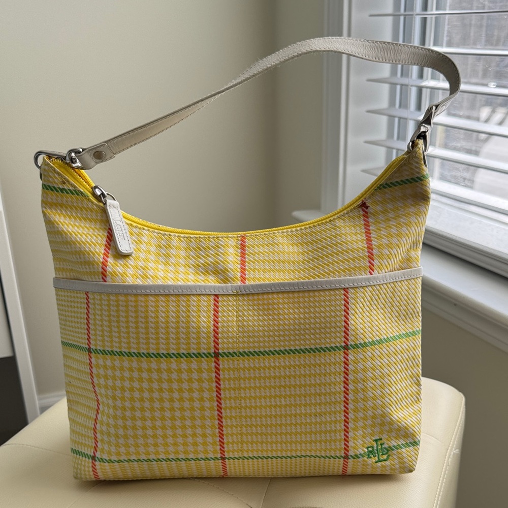 Ralph Lauren Plaid shoulder bag